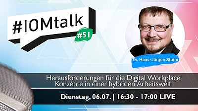 Im Gespräch zu den Herausforderungen der hybriden Arbeitswelt an die Digital Workplace Konzepte