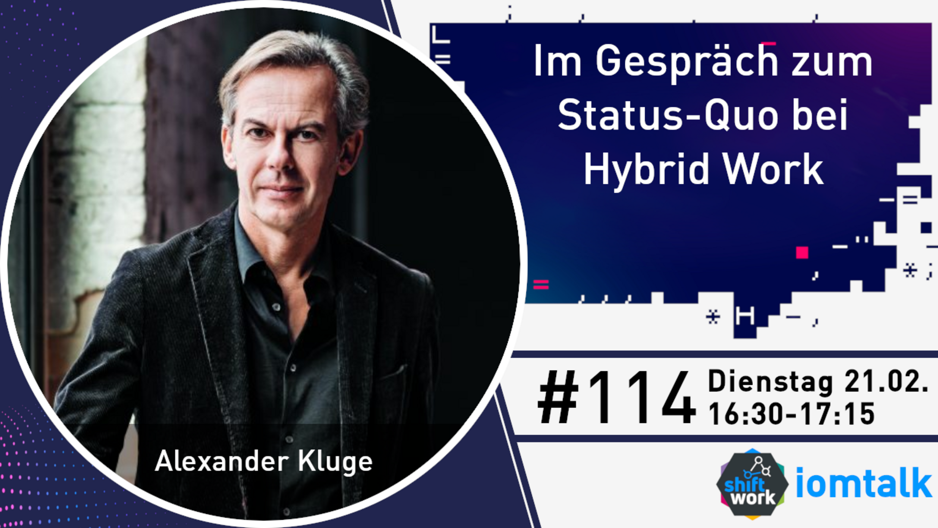 Im Gespräch mit Alexander Kluge zum Status-Quo beim Thema Hybrid Work