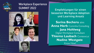 Diskussion: Empfehlungen für einen besseren Workplace Adoption & Learning Ansatz