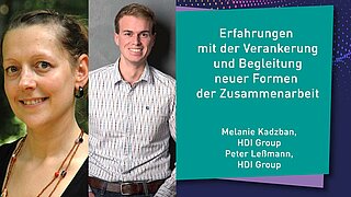 Erfahrungen mit der Verankerung und Begleitung neuer Formen der Zusammenarbeit