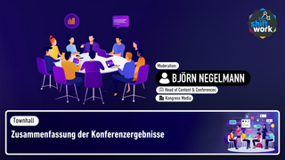 Townhall: Zusammenfassung der Konferenzergebnisse