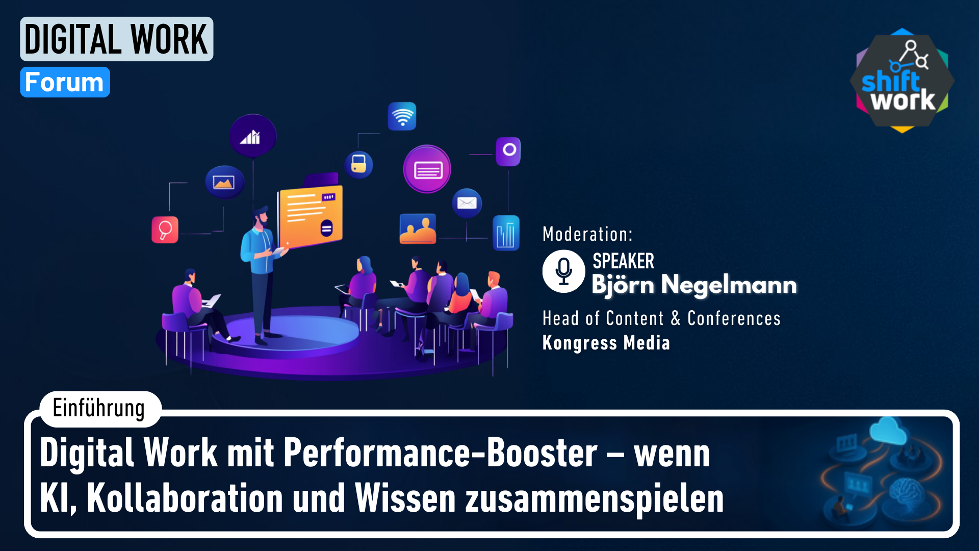 Einführung & Icebreaker: Digital Work mit Performance-Booster – wenn KI, Kollaboration und Wissen zusammenspielen