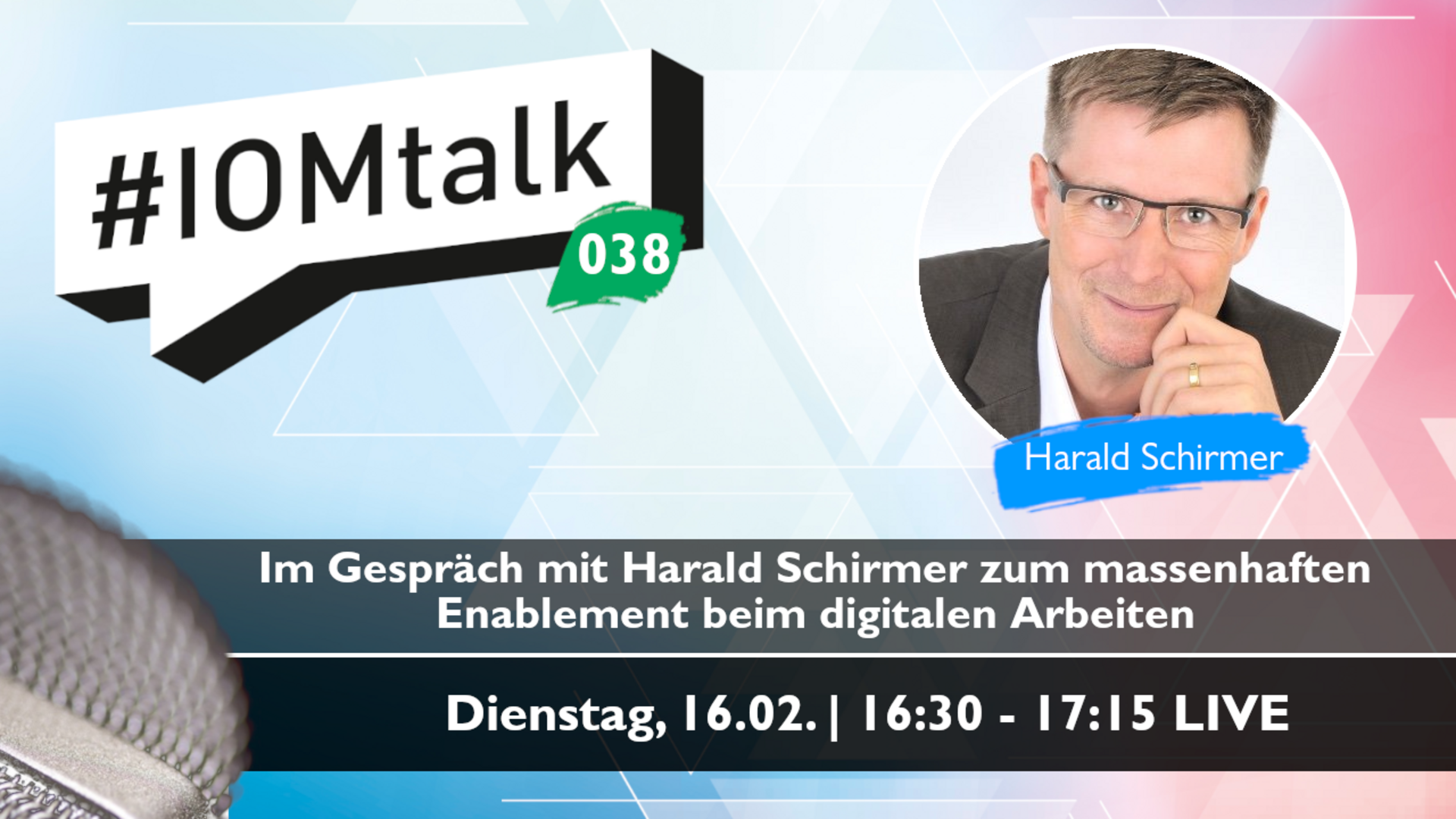 Im Gespräch mit Harald Schirmer zum massenhaften Enablement beim digitalen Arbeiten