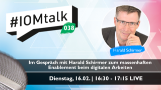 Im Gespräch mit Harald Schirmer zum massenhaften Enablement beim digitalen Arbeiten