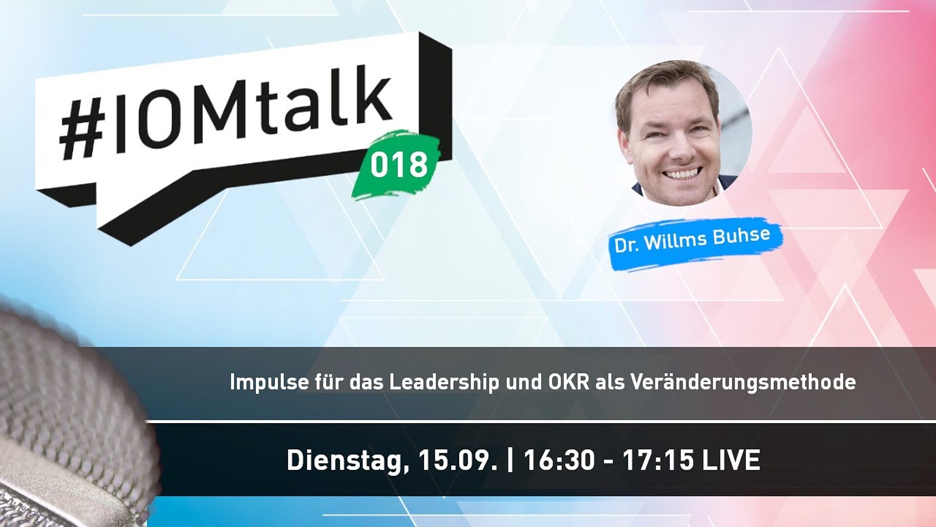 Impulse für das Leadership und OKR als Veränderungsmethode