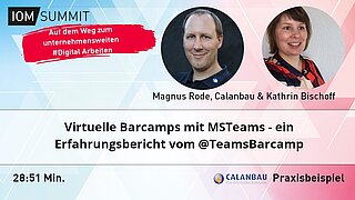 Praxisbeispiel: Virtuelle Barcamps mit MSTeams - ein Erfahrungsbericht vom @TeamsBarcamp