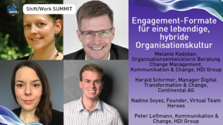 Engagement-Formate für eine lebendige, hybride Organisationskultur