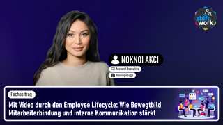 Mit Video durch den Employee Lifecycle: Wie Bewegtbild Mitarbeiterbindung und interne Kommunikation stärkt