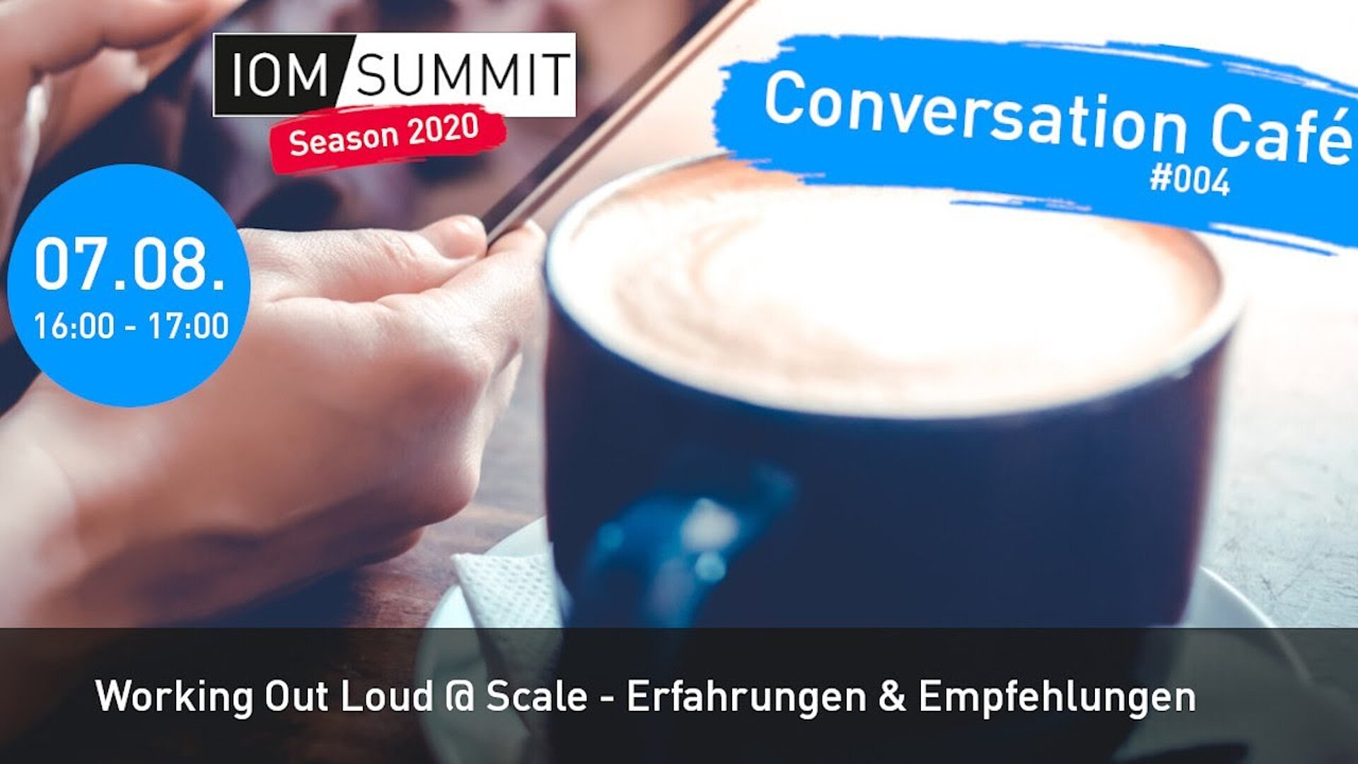 Conversation Café: Working Out Loud @ Scale - Erfahrungen & Empfehlungen