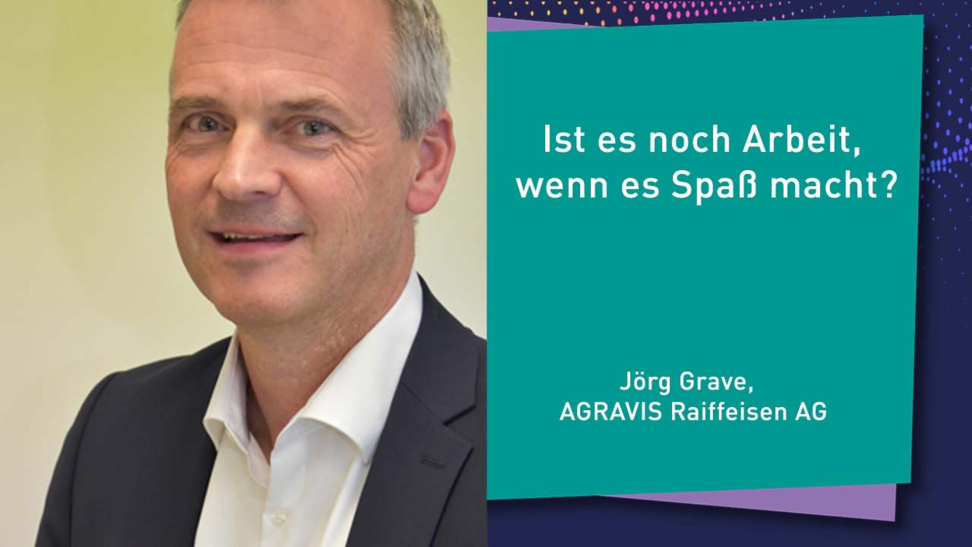 Ist es noch Arbeit, wenn es Spaß macht?