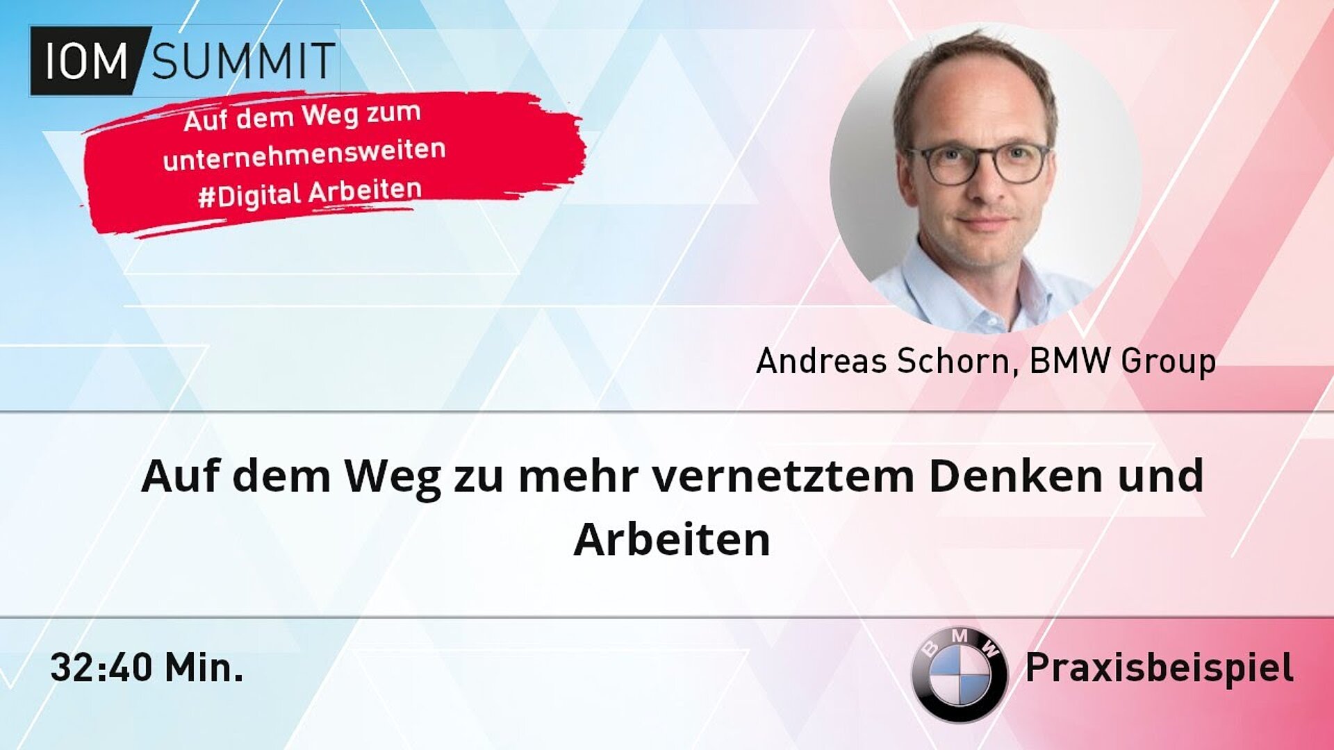 Praxisbeispiel: Auf dem Weg zu mehr vernetztem Denken und Arbeiten