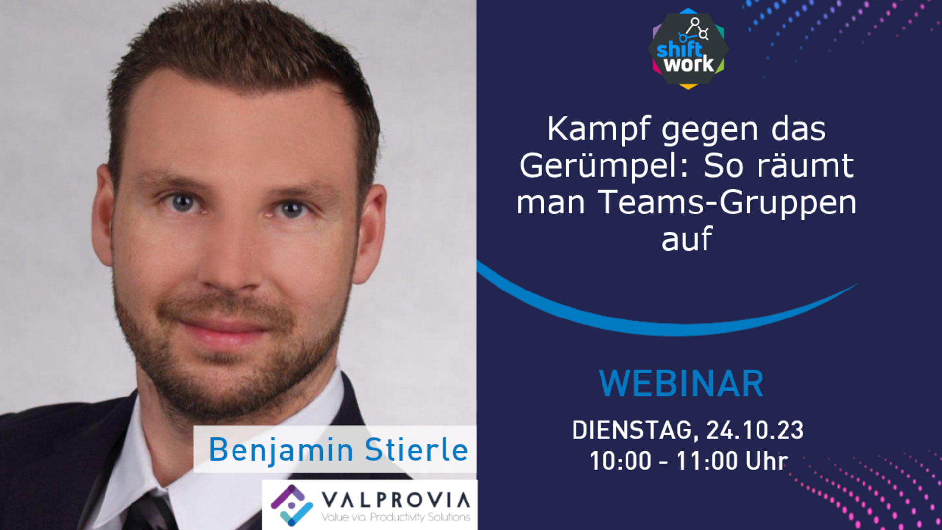 Webinar: Kampf gegen das Gerümpel: So räumt man Teams-Gruppen auf