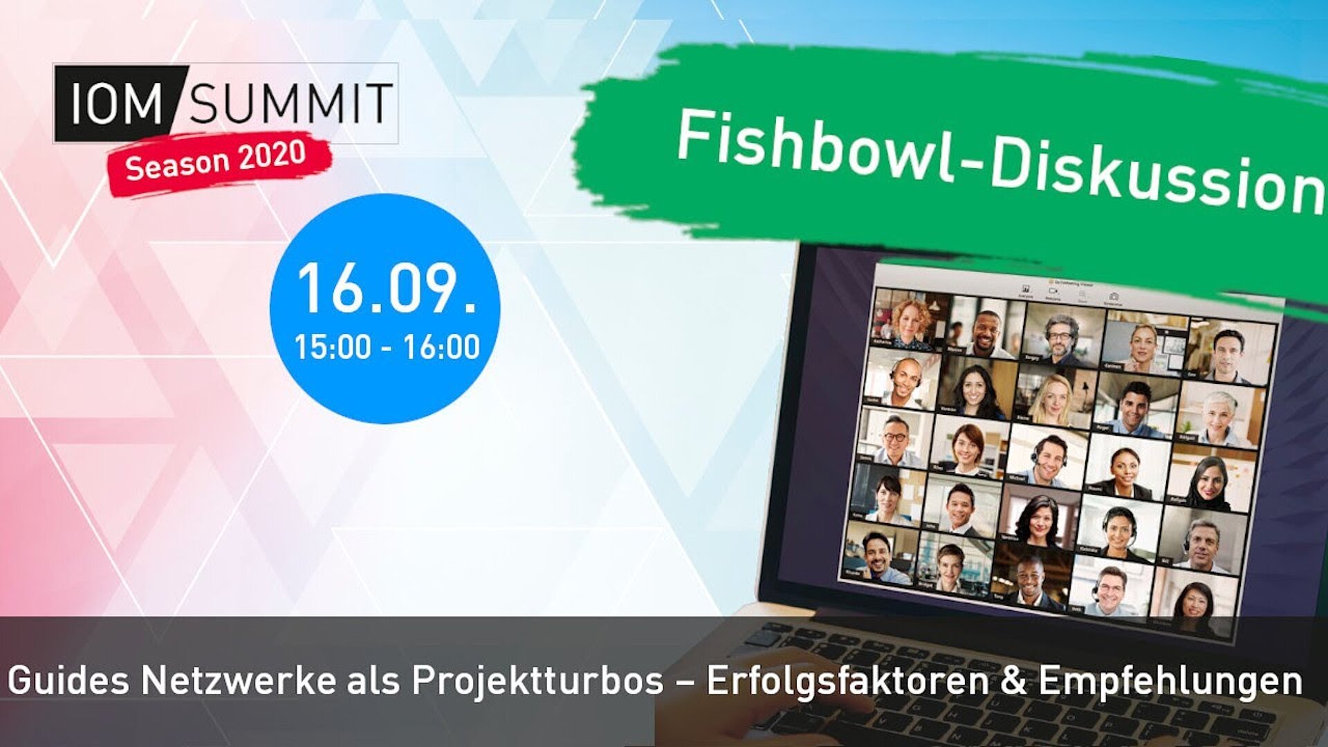 Fishbowl-Diskussion: Guides Netzwerke als Projektturbos – Erfolgsfaktoren & Empfehlungen