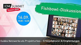Fishbowl-Diskussion: Guides Netzwerke als Projektturbos – Erfolgsfaktoren & Empfehlungen