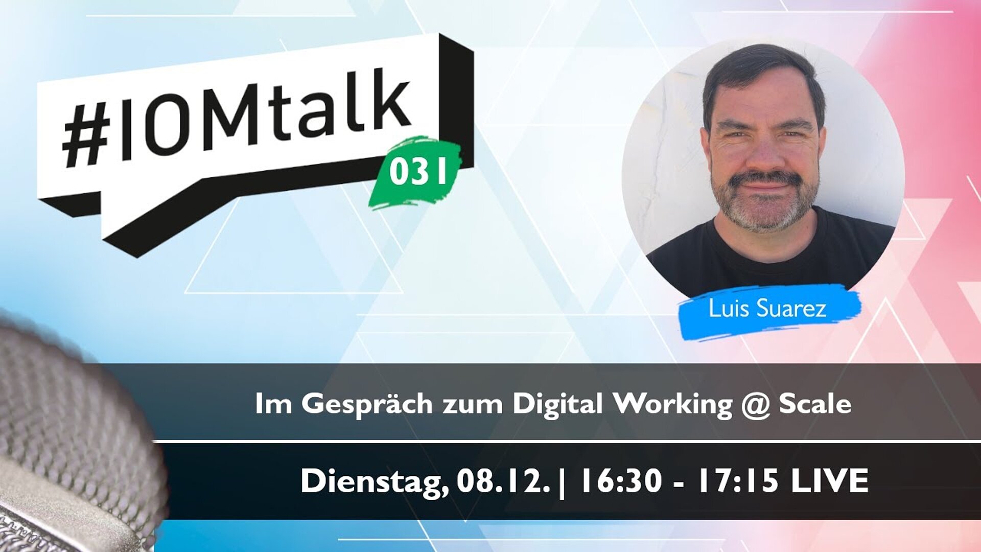 Im Gespräch mit Luis Suarez über die weitere Entwicklung von Distributed Work