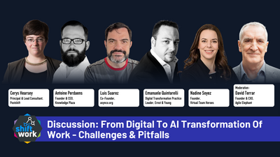 From Digital To AI Transformation Of Work - Challenges & Pitfalls
