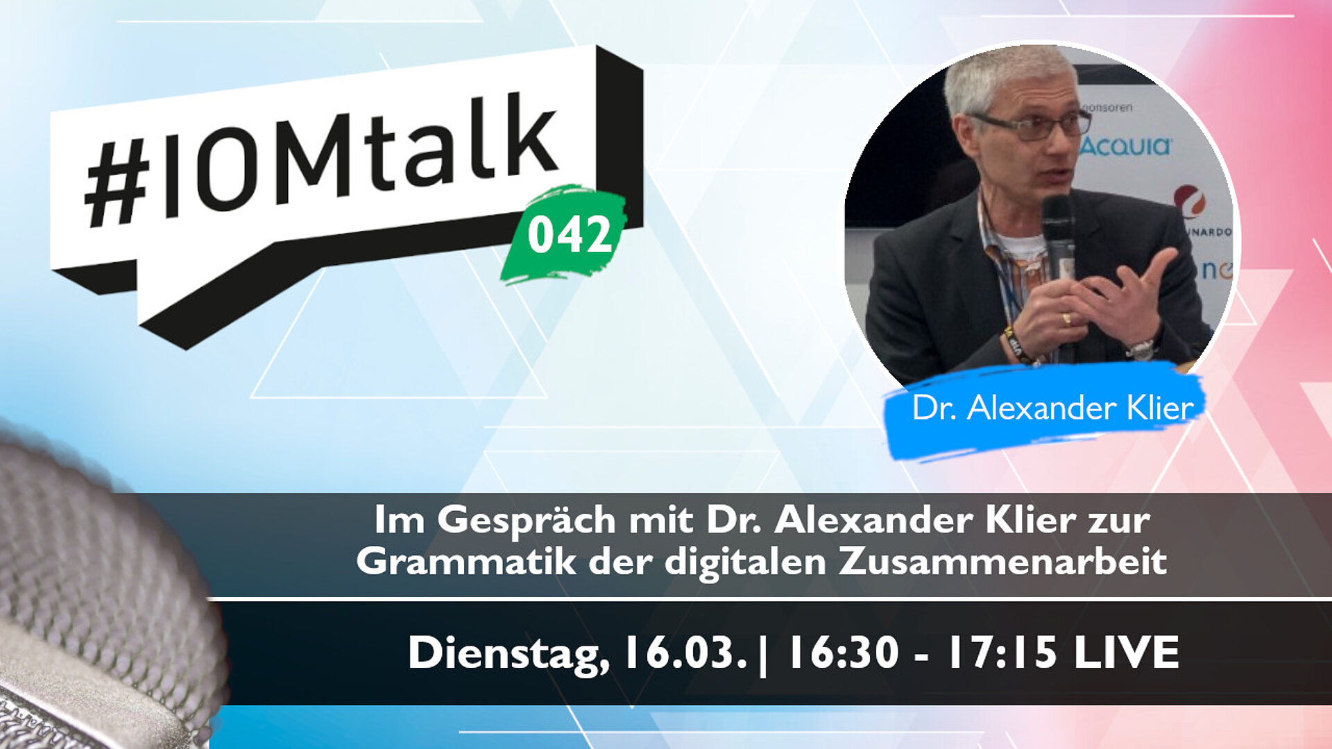 Im Gespräch mit Dr. Alexander Klier und warum es ein Grammatikverständnis für die digitale Zusammenarbeit braucht