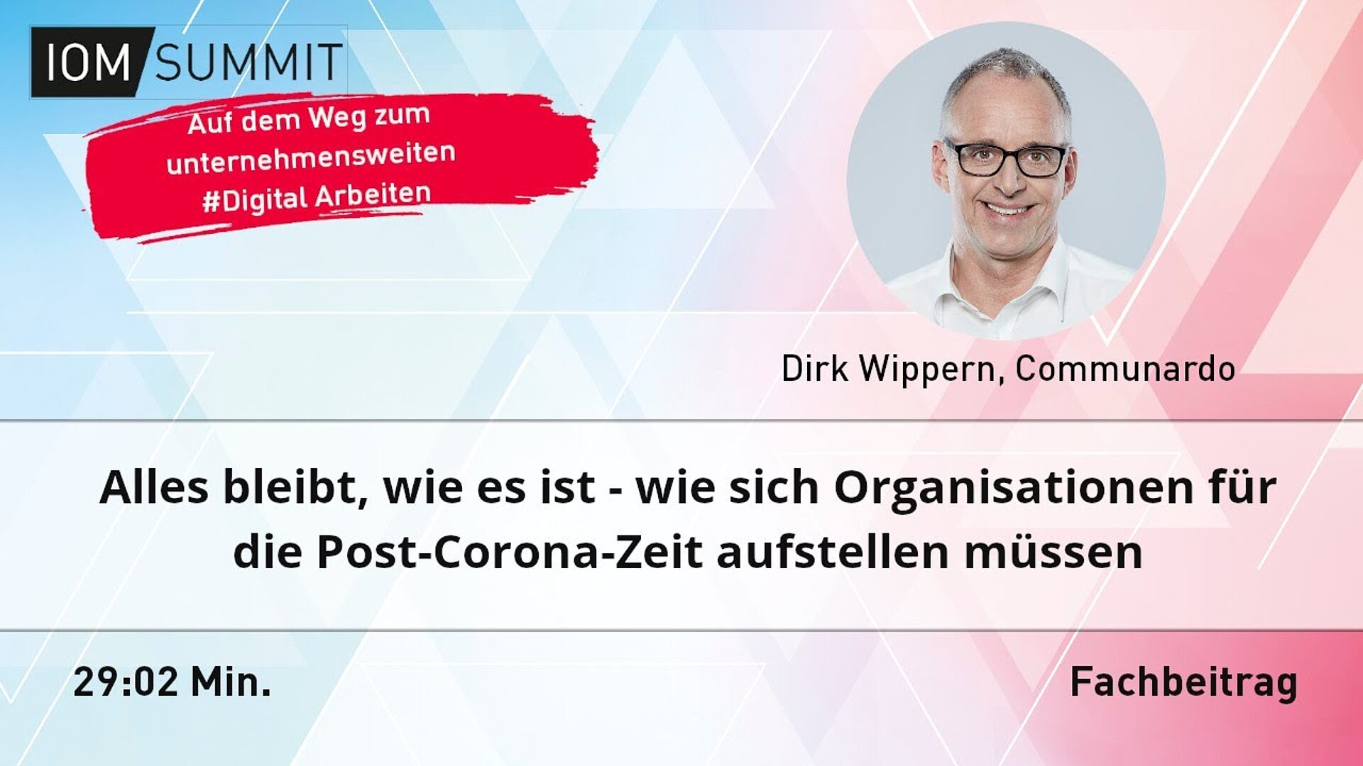 Fachbeitrag: Alles bleibt, wie es ist - wie sich Organisationen für die Post-Corona-Zeit aufstellen müssen